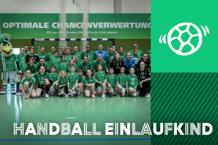 Cover Handball Einlaufkind